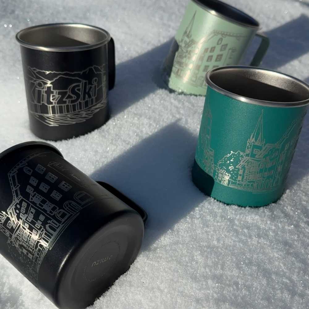 Mizu Tasse mit Gravur - "KitzSki"