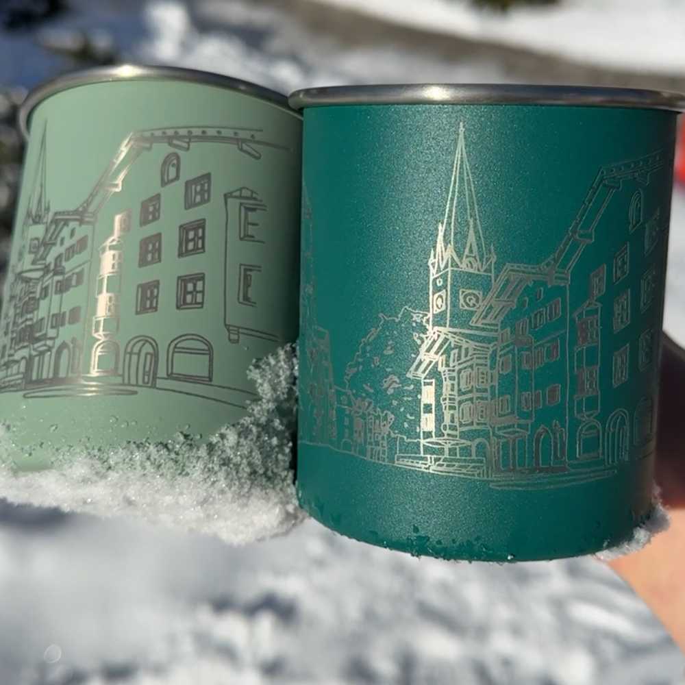 Mizu Tasse mit Gravur - "KitzSki"