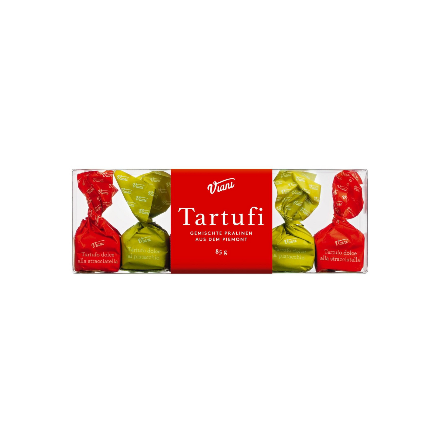 Tartufi dolci al pistacchio e alla stracciatella - 85g