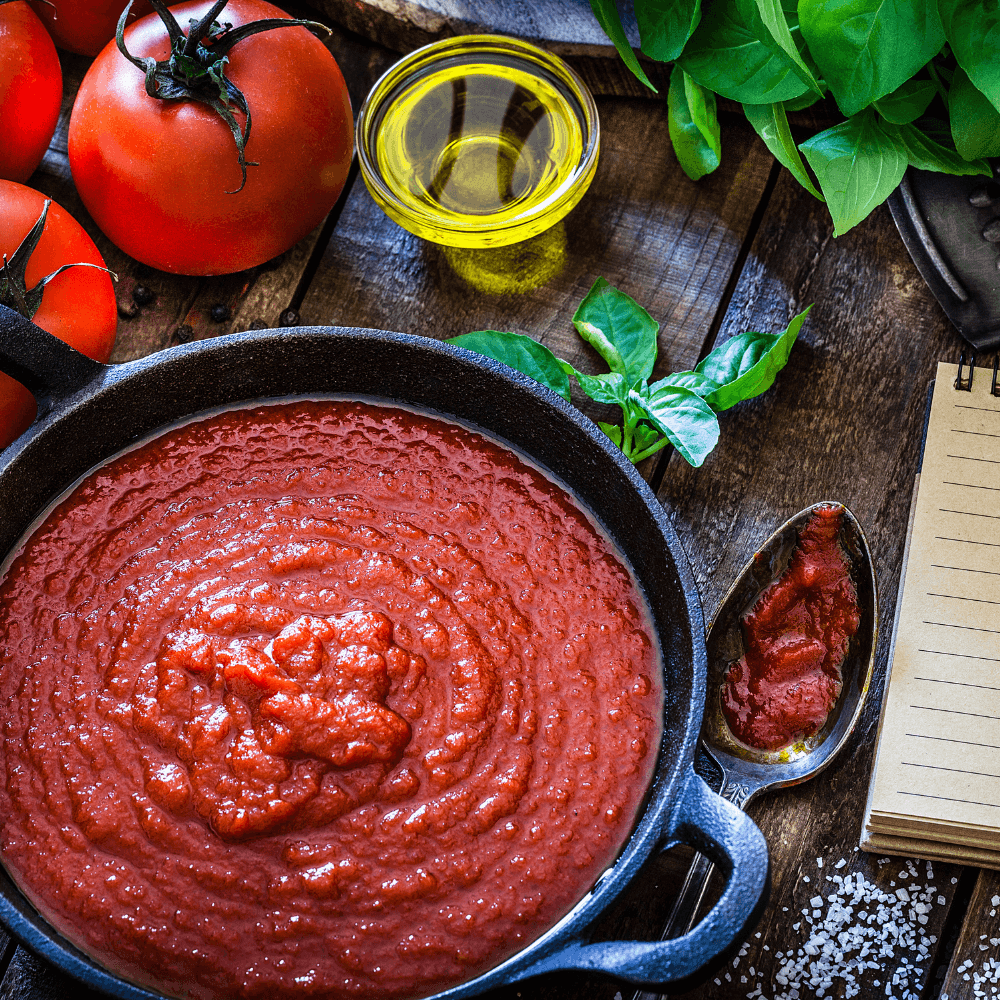 Tomatensauce mit Knoblauch - 480ml