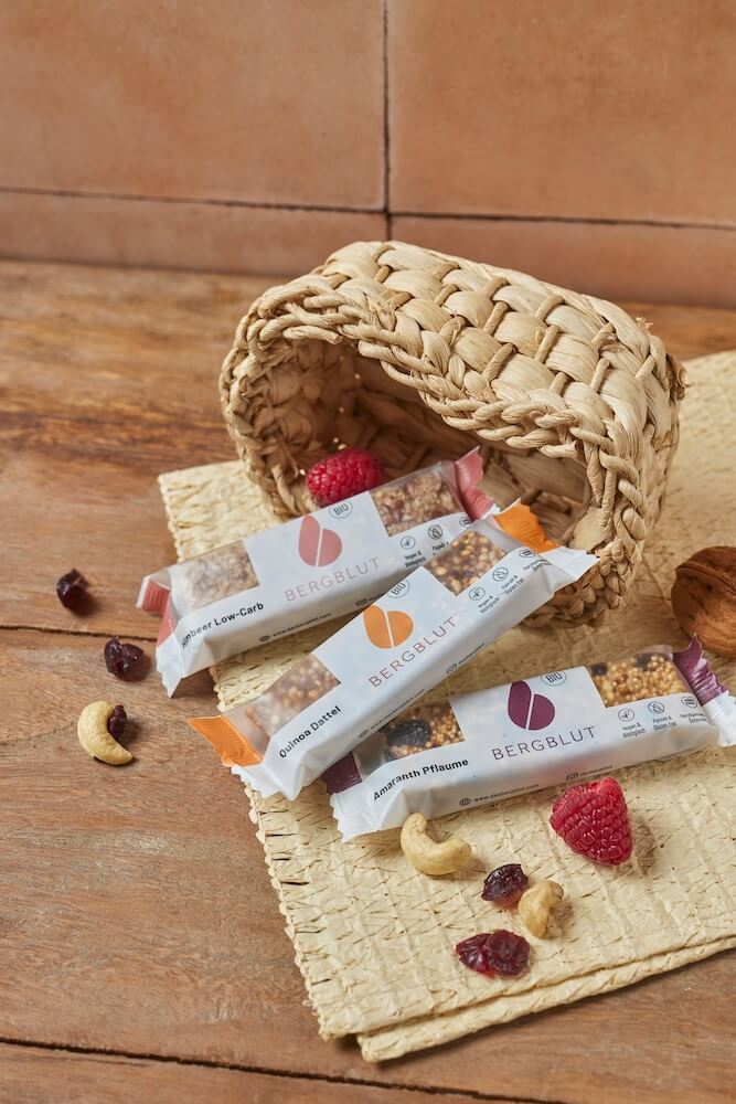 BIO Riegel Himbeere Kokos - 3x34g