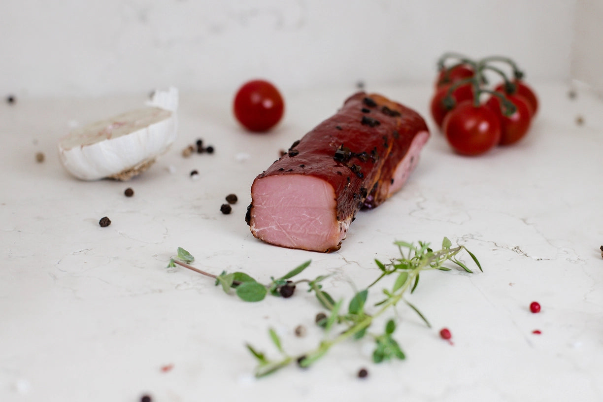Hausgeräuchertes Schweinefilet im Trüffelmantel - 220g
