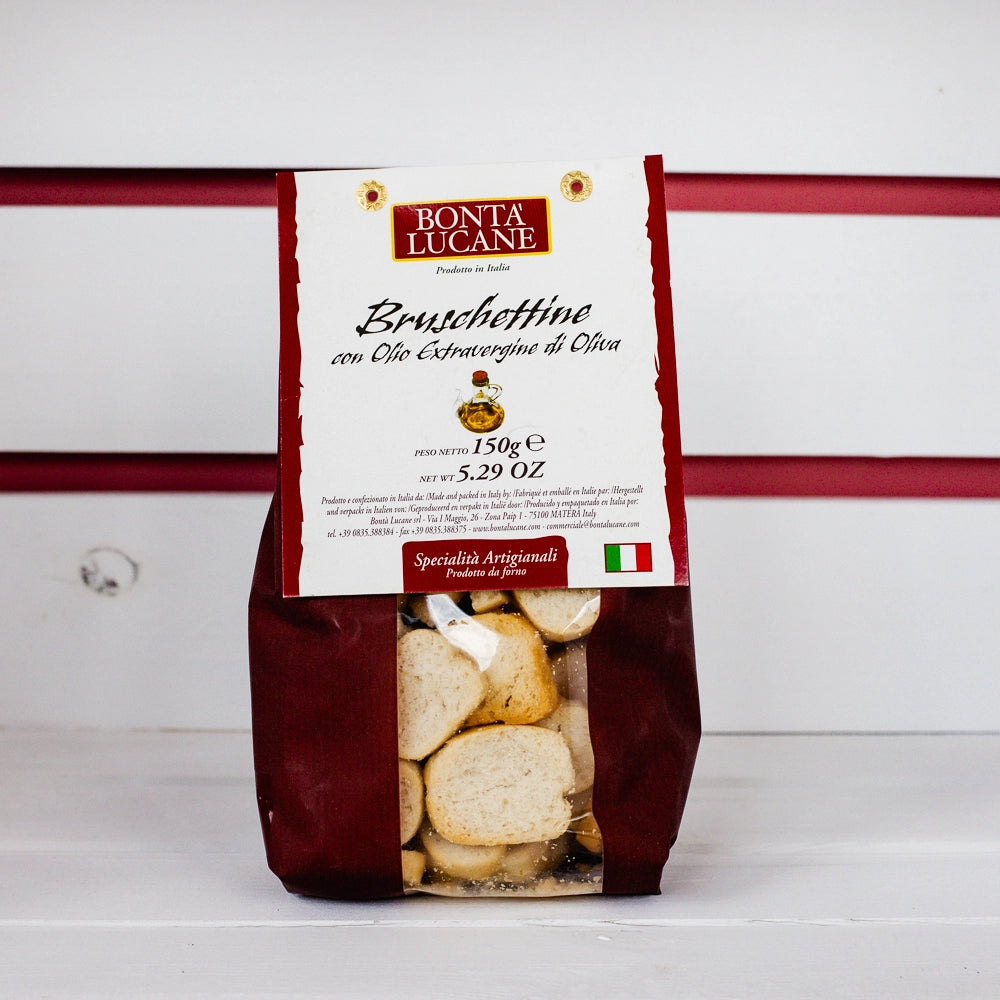 Bruschettine all'olio extra vergine di oliva - 150g