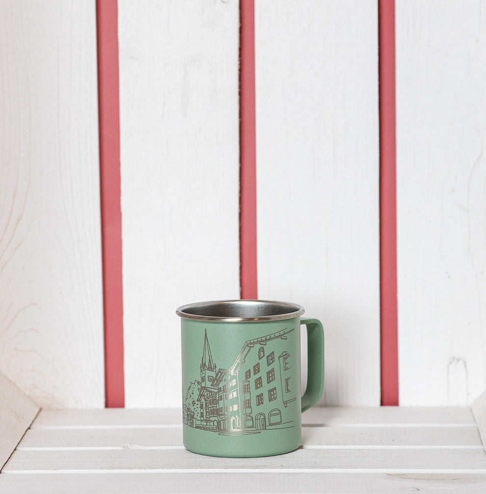 Mizu Tasse mit Gravur - "Stadl"